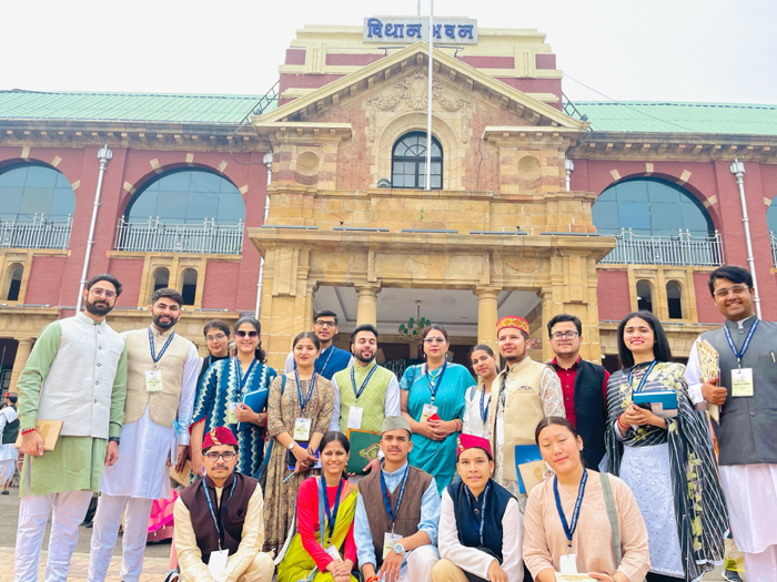 Panjab University Students Participated in National Environment Youth Parliament 2024